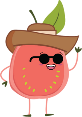 fruit - alimentation - smiley émoticône émoji cartoon clipart illustration - artémotic