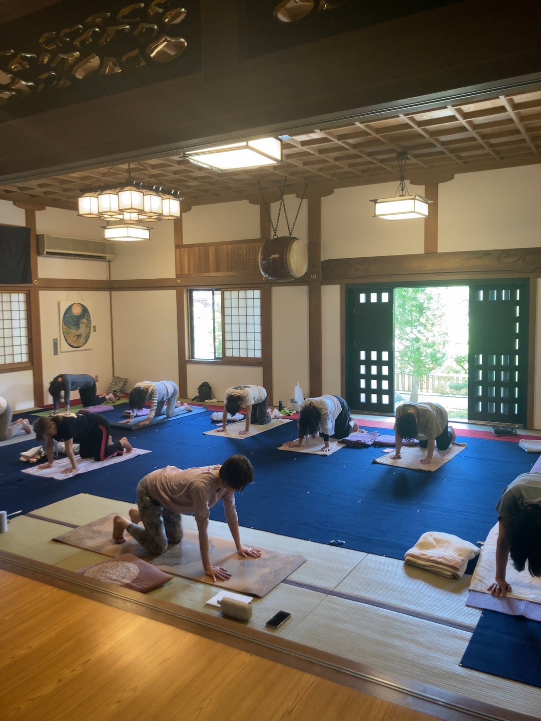善照寺　寺ヨガ