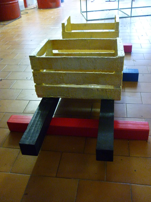 " CONNECTING EXPERIENCE" 1/1 -cm.100x210x50-olfactory installation- 2010