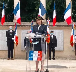 Elisa Basso, sous-préfète directrice de cabinet du préfet de l'Hérault le 25 septembre 2021 à Montpellier anocr34.fr