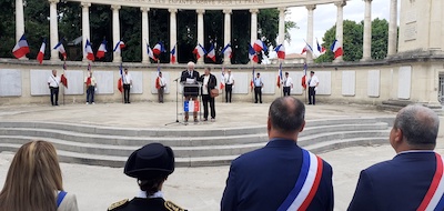 Cérémonie à Montpellier le 8 juin