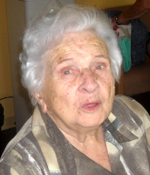 Louise, le jour de ses 100 ans