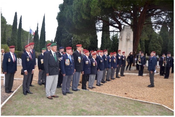 Cérémonie 40e anniversaire du Drakkar à Béziers le 23 octobre 2023 - crédit photo : Gérard DUGAY - anocr34.fr