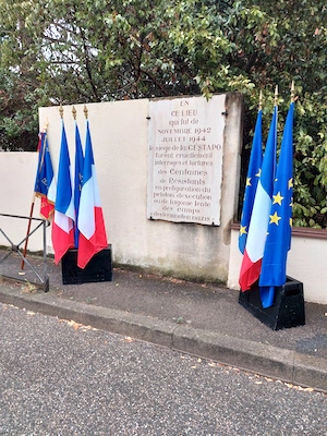 Commémoration de la libération de Montpellier le 27 août 2023 anocr34.fr