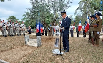 Cérémonie commémoration de l'appel du 18 juin à Montpellier anocr34.fr