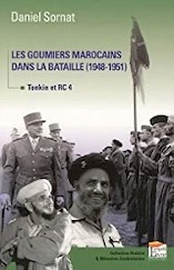 Couverture du livre de Daniel Sornat Les goumiers marocains dans la bataille (1948-1952) anocr34.fr