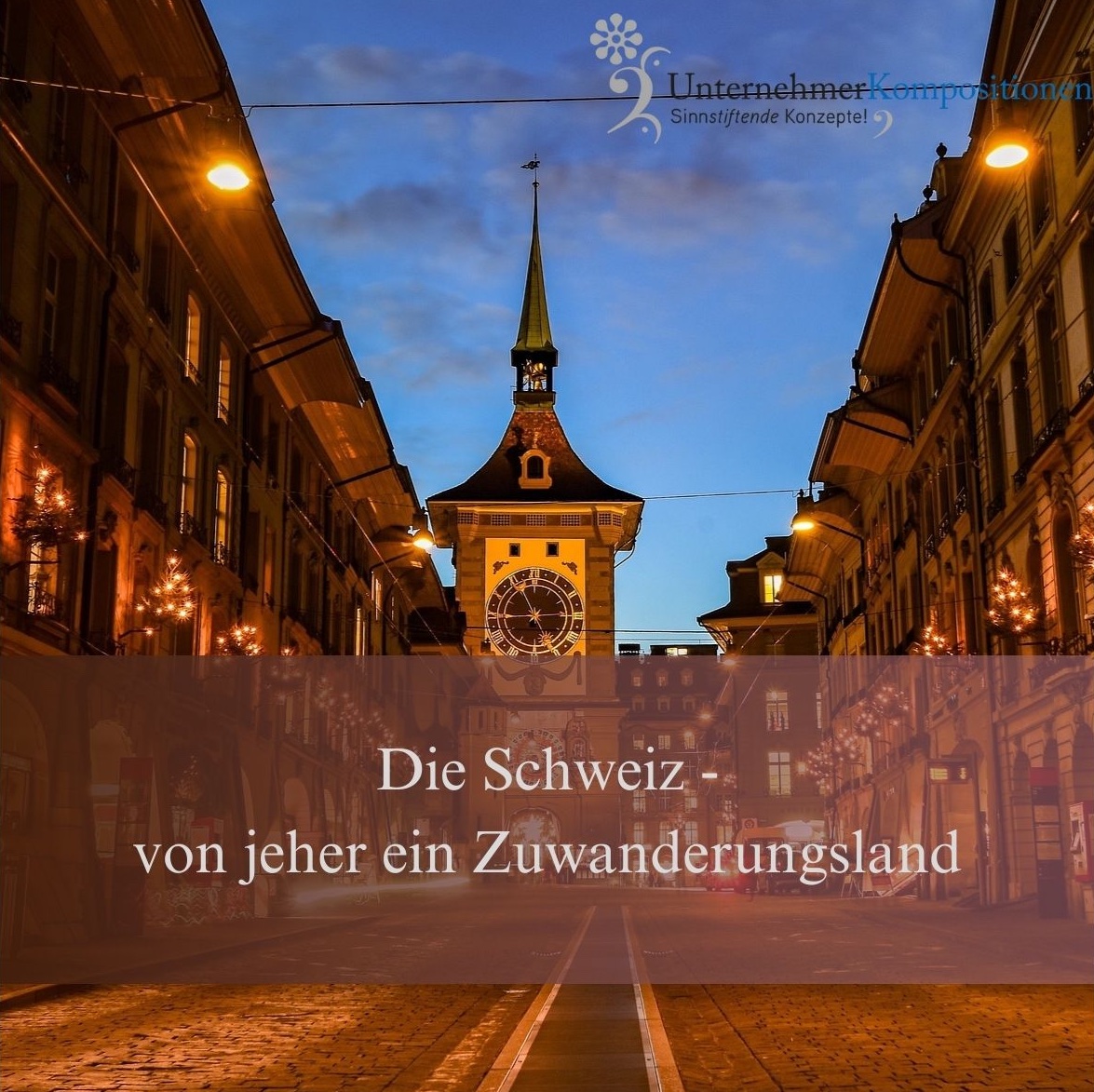 Die Schweiz - von jeher ein Zuwanderungsland