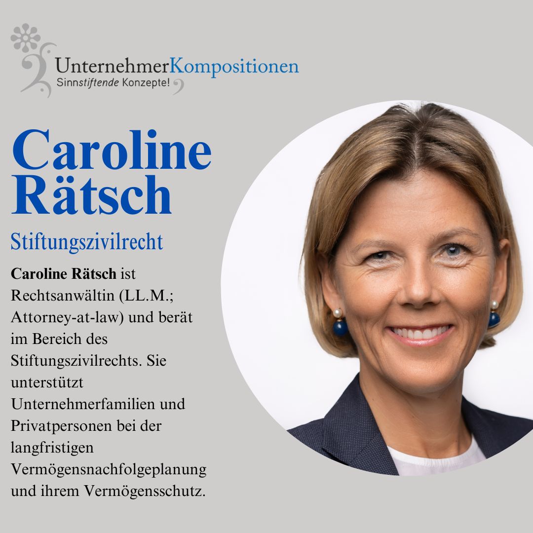 Team für die Sicherung von Lebenswerken in 2 Jahren mit der Familienstiftung
