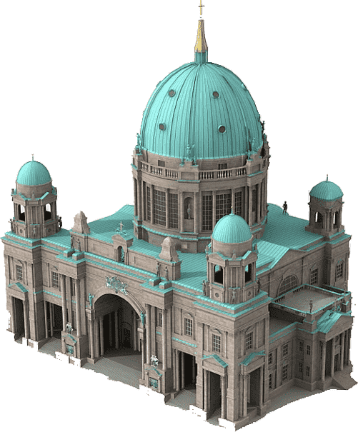 Modélisation 3D d'un palais royal