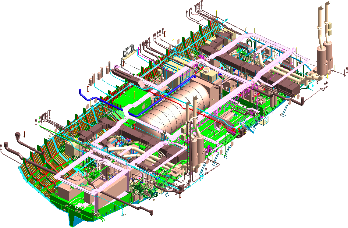 Rétro engénierie 3D navire de commerce