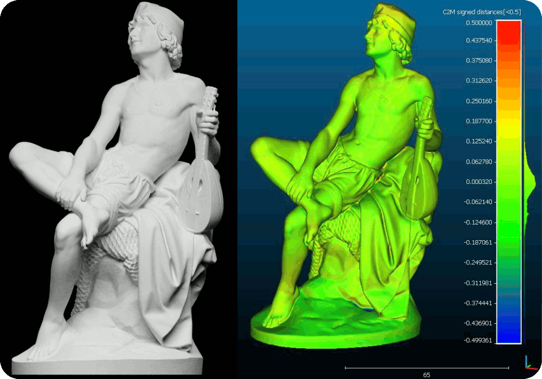 Modélisation 3D - Cartographie des écarts