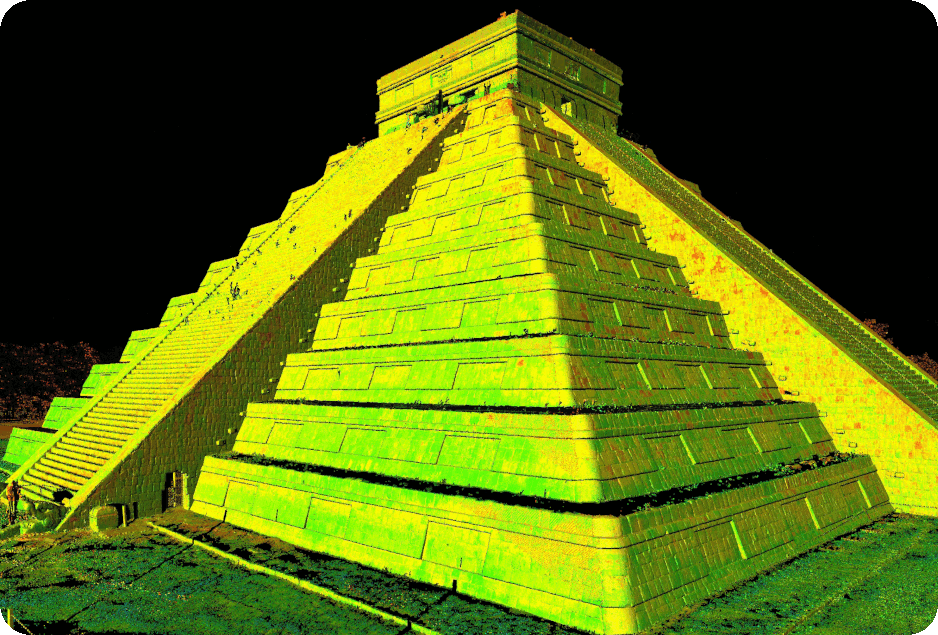 Relevé scanner laser 3D monument historique