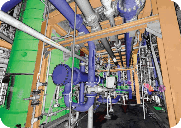 Reverse engineering 3D usine