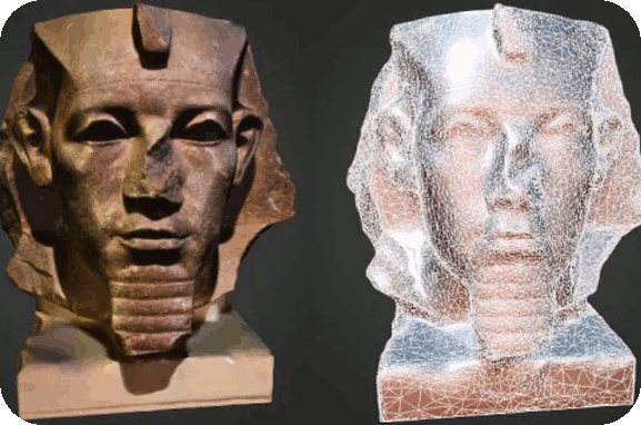 Numérisation 3D d'un Sphynx