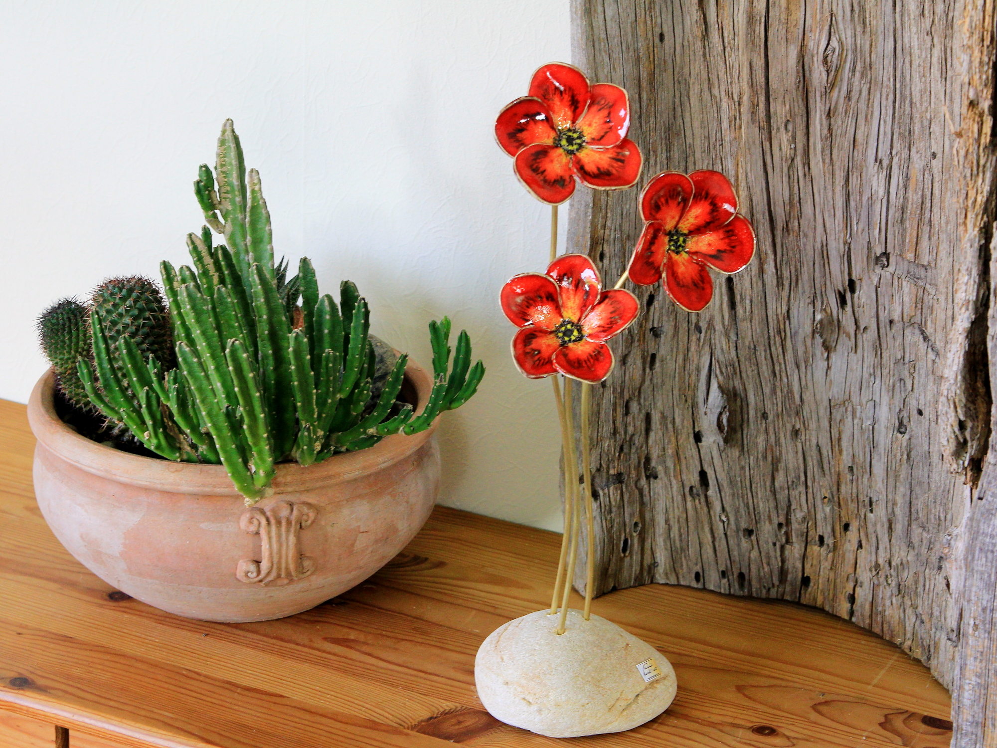 Blumen, Skulptur