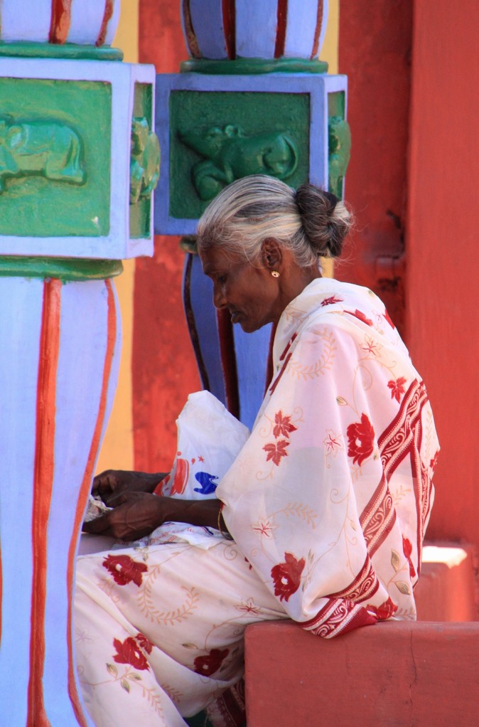 Au temple de NALANDA GEDIGE.