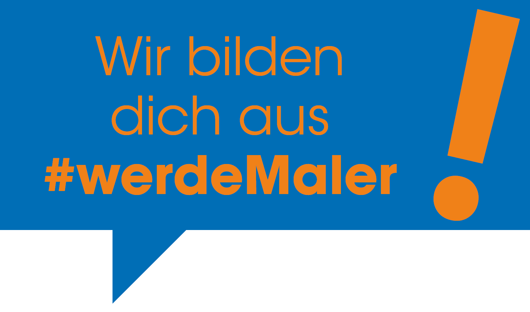 #werdeMaler: Gerüstplanenaktion - bis Ende April 2024 - #werdeMaler: Mit der Baustelle Nachwuchs gewinnen