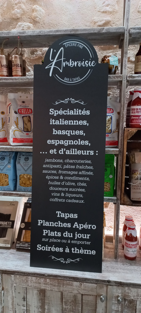 Panneau dibond (aluminium) avec découpe à la forme