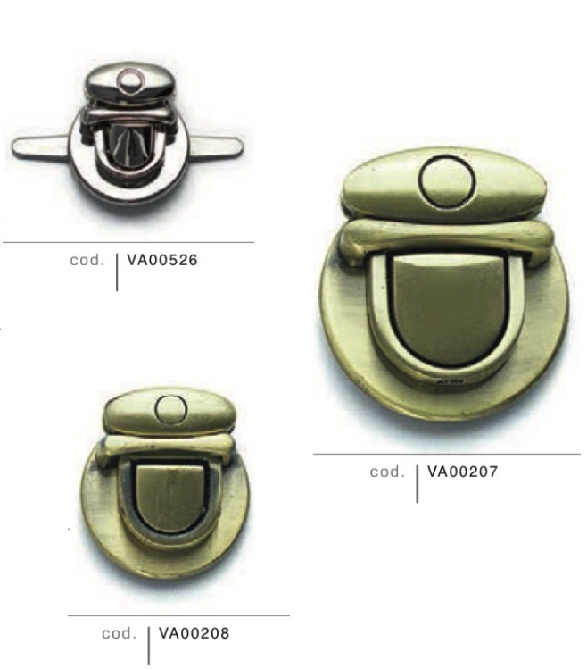 Chiusura per borsa stile vintage con chiave DP1454 – Cernitalia S.r.l. –  e-shop