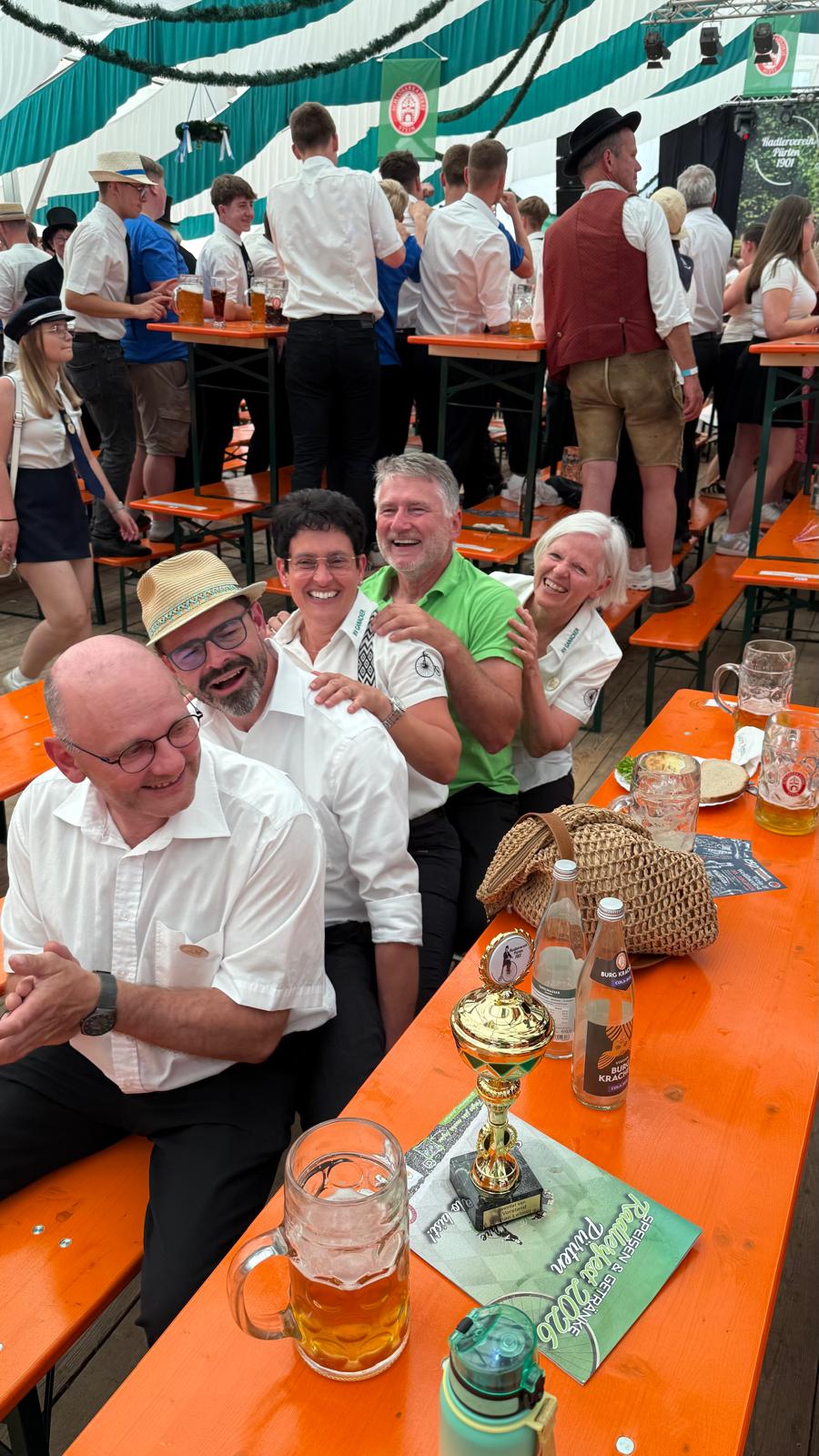 Bobfahrt mit unseren Gästen aus Dürrwangen