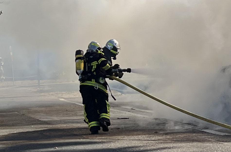 L'incendie a ravagé 90m2 d'une maison à Saint-Magne./Photo d'illustration. 