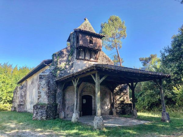 La chapelle de Rétis est située sur la commune d'Hostens./Photo CB Le Belinétois