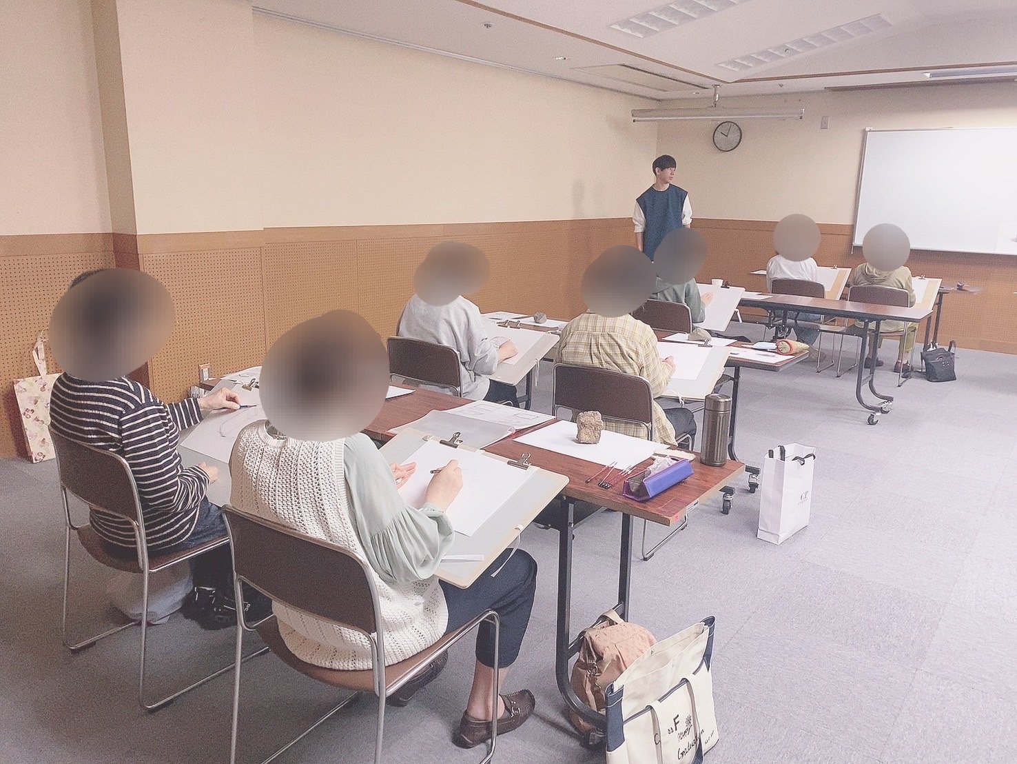 ４月の対面レッスン