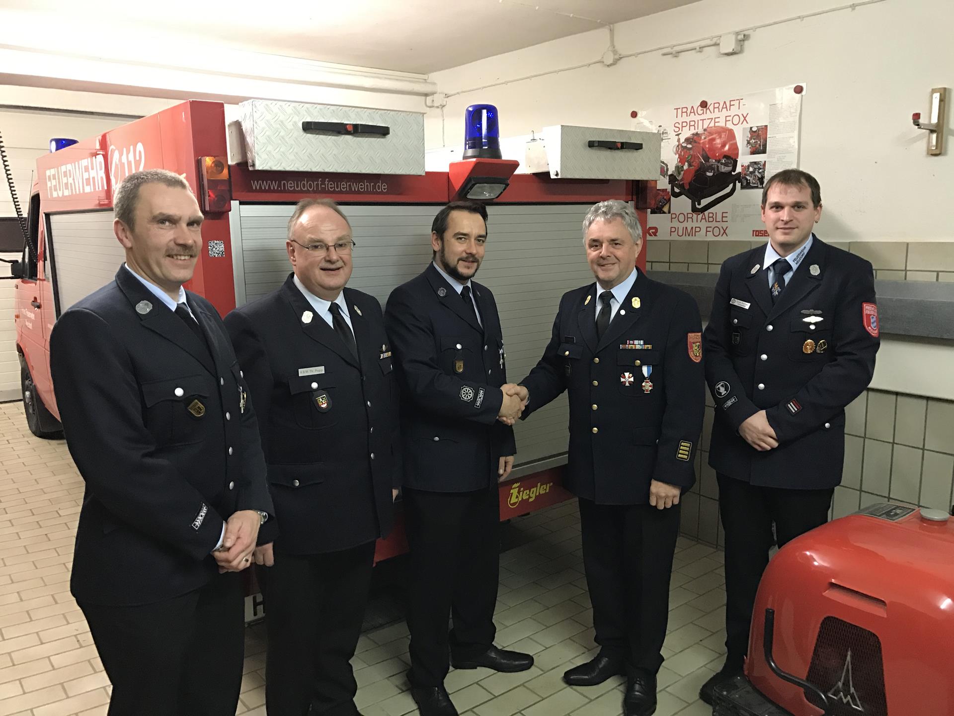 Jahreshauptversammlung 2017 Freiwillige Feuerwehr Neudorf