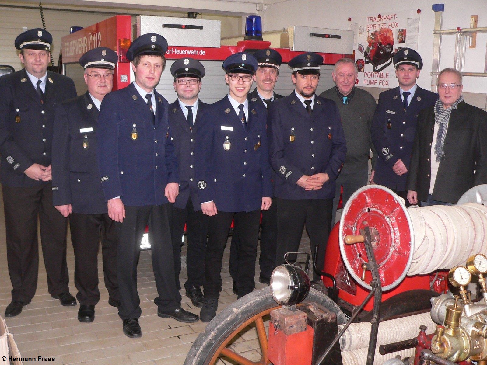 Jahreshauptversammlung 2016 Freiwillige Feuerwehr Neudorf