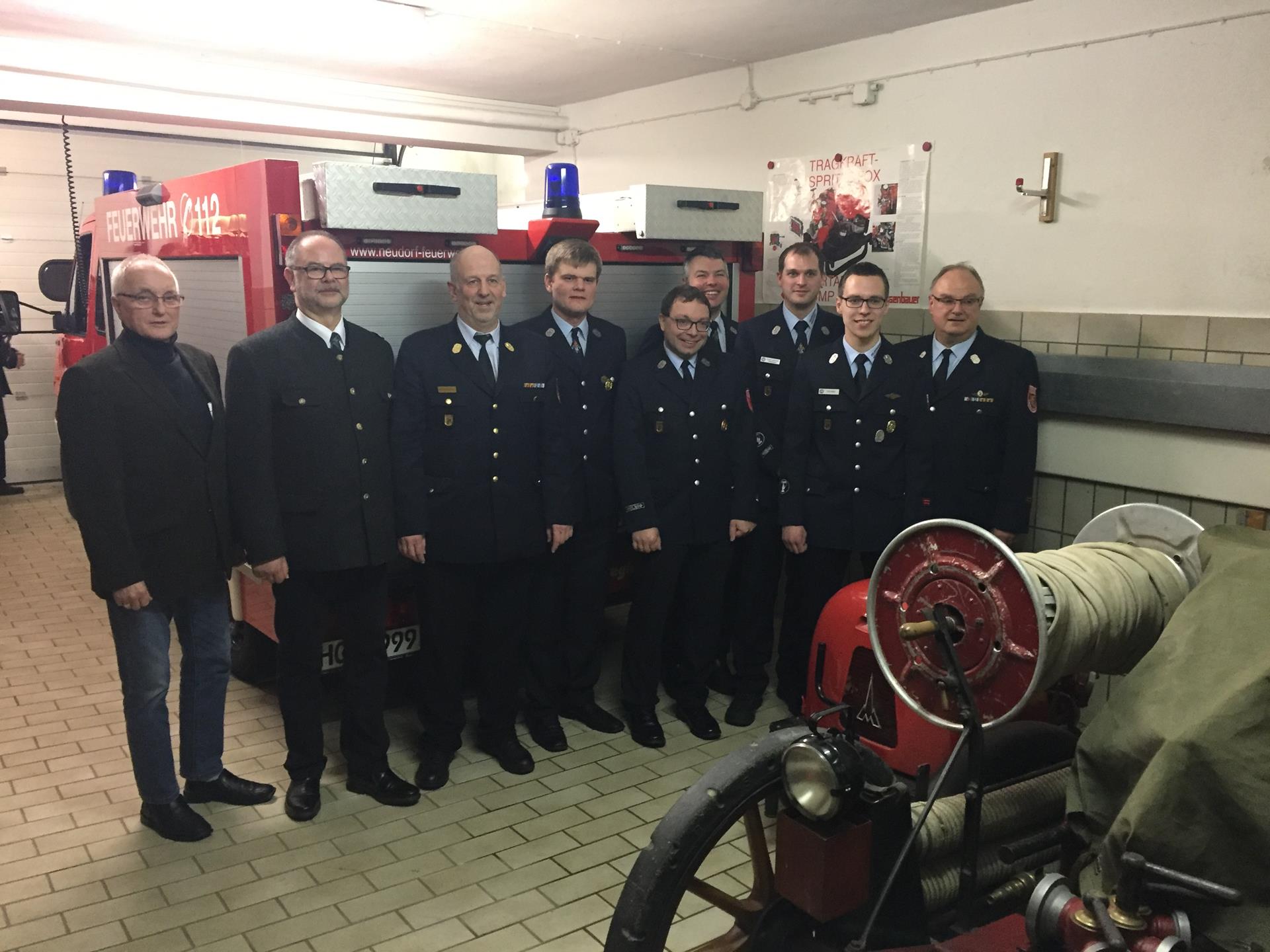 Jahreshauptversammlung 2018 Freiwillige Feuerwehr Neudorf