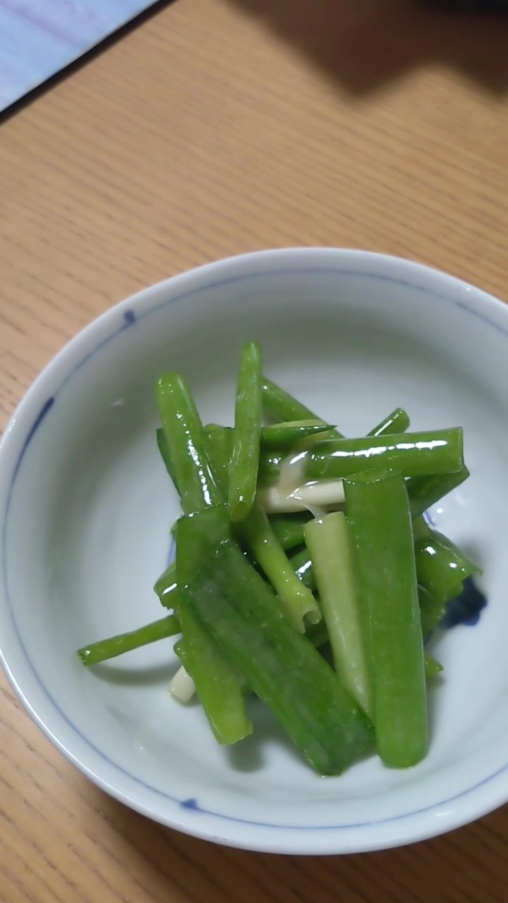 葉ねぎレシピ～葉ねぎごま塩