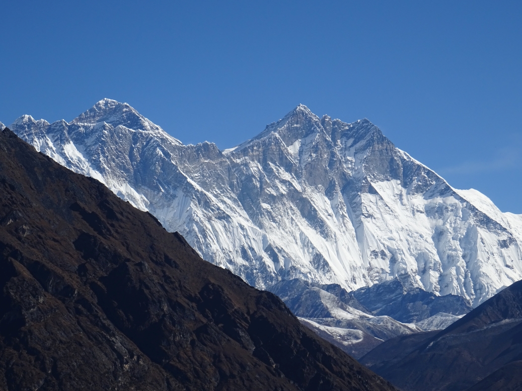Blick auf den Mount Everest