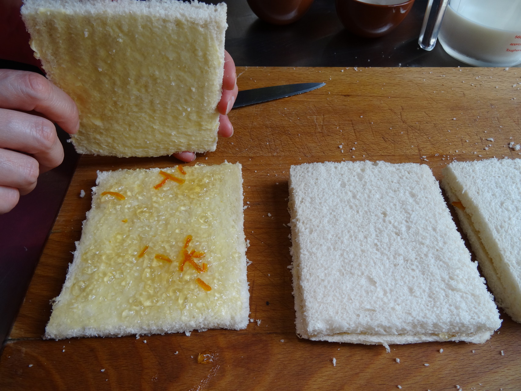 Marmalade Sandwich Pud The Credit Crunch Cooke