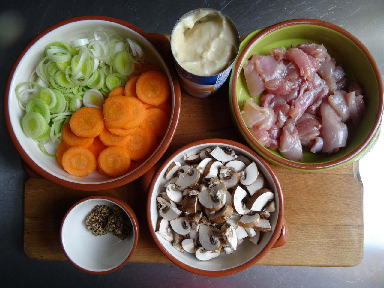 Creamy Chicken Casserole & Herby Dumplings The Credit Crunch Cooke