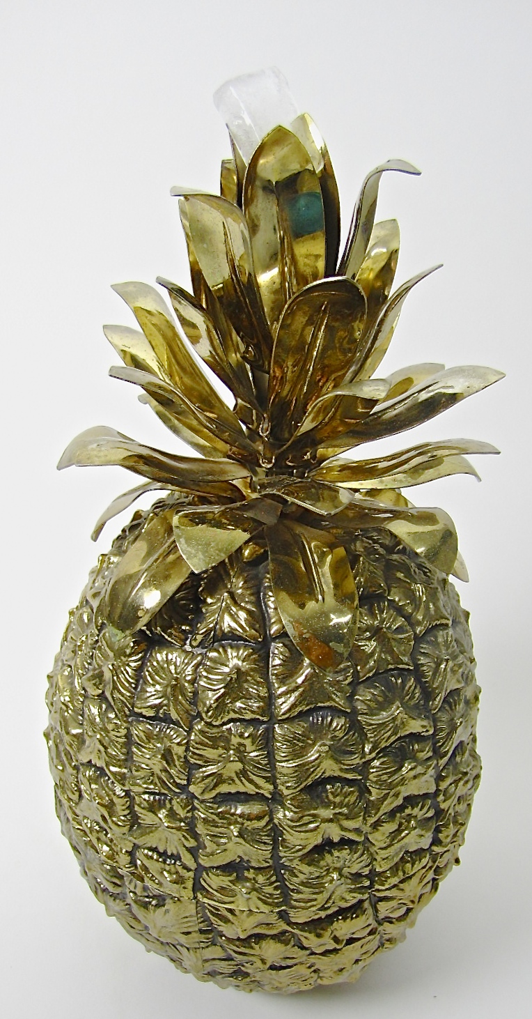 hollywood regenca ananas pineapple icebucket freddotherm turnwald glamour hochzeitsgeschenk kaufmuseum midventurymodern midmod geschenke