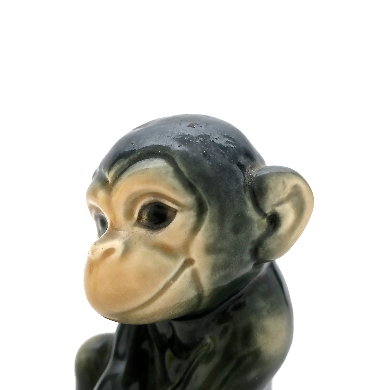 affe schimpanse chimpanzee goebel vintage keramik seele kaufmuseum ceramique vintage design interiordetail inneneinrichtung