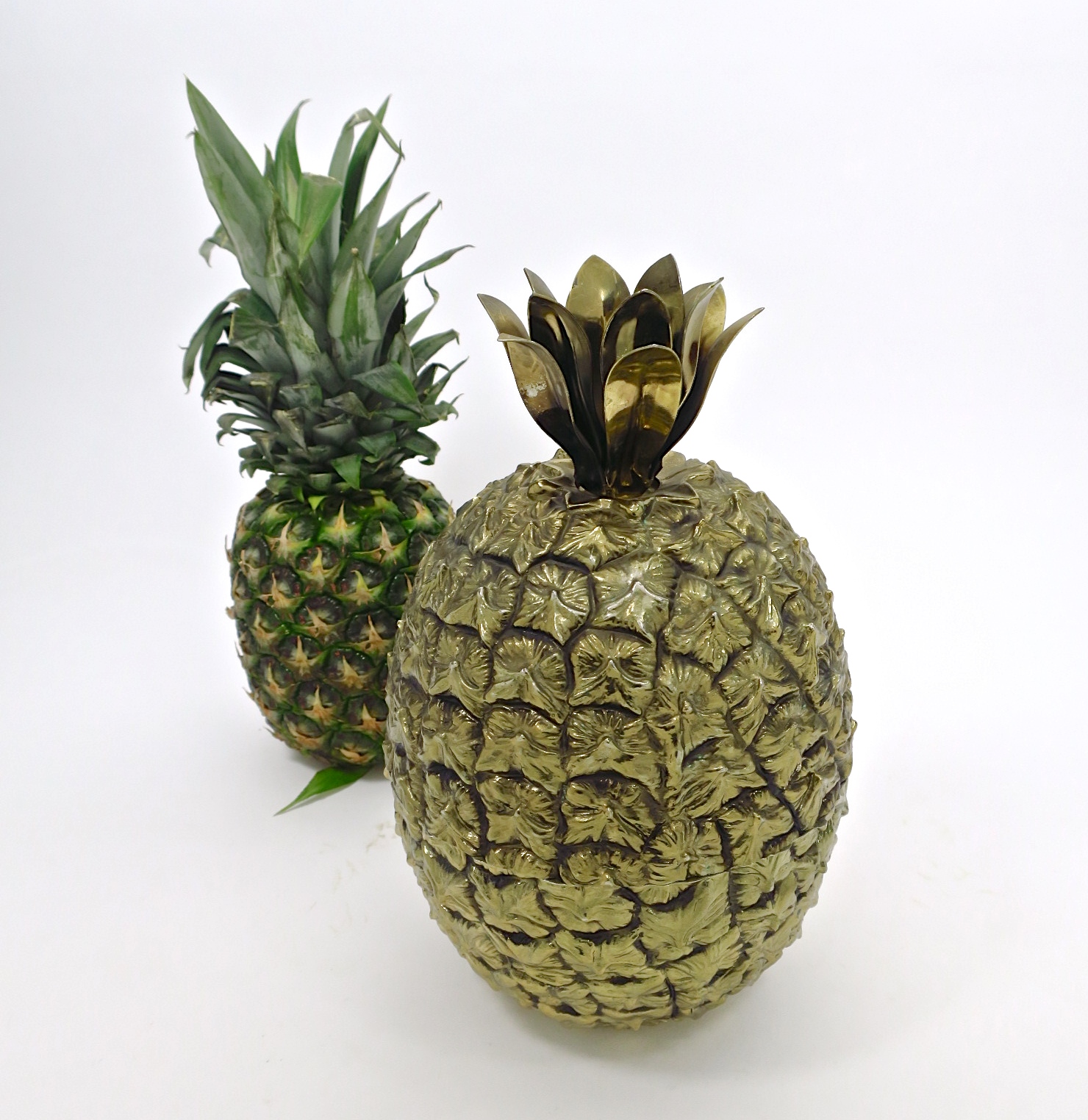 hollywood regenca ananas pineapple icebucket freddotherm turnwald glamour hochzeitsgeschenk kaufmuseum midventurymodern midmod geschenke