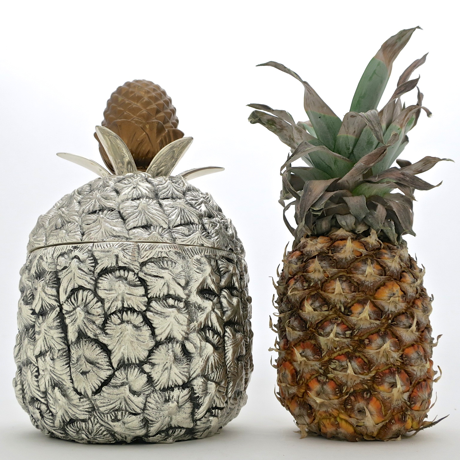 mauro manetti turnwald freddotherm icebucket eisbehälter zapfe zapfen versilbert sophisticated interior designer geschenke kaufmuseum