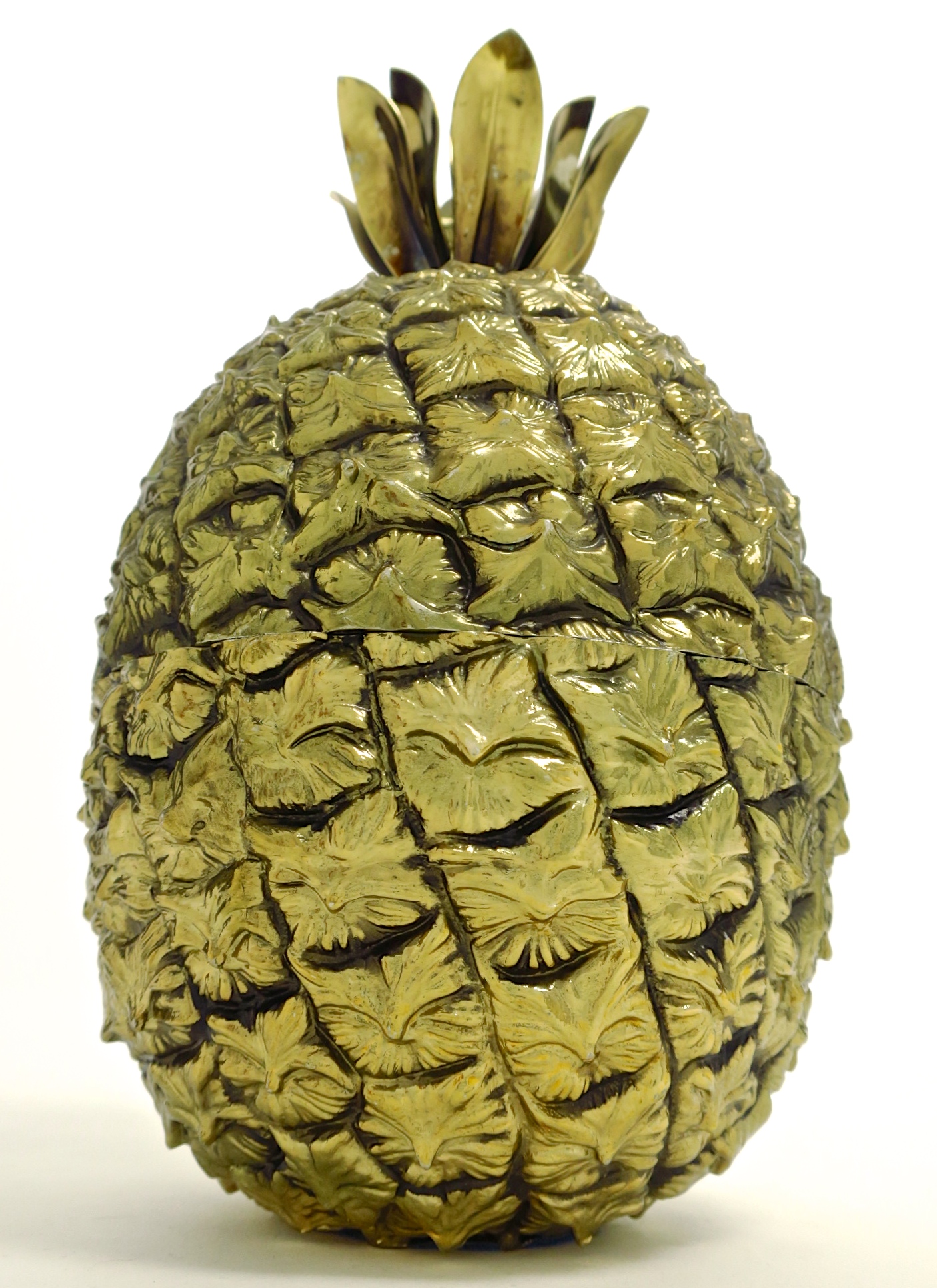 hollywood regenca ananas pineapple icebucket freddotherm turnwald glamour hochzeitsgeschenk kaufmuseum midventurymodern midmod geschenke
