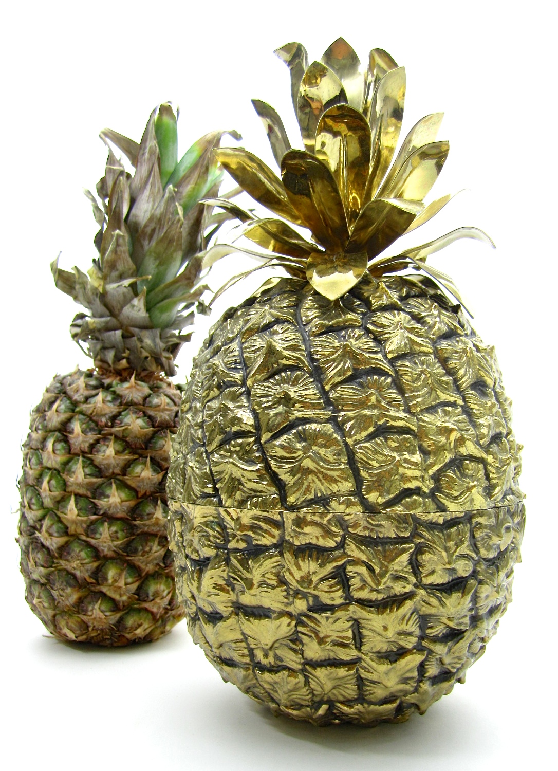 hollywood regenca ananas pineapple icebucket freddotherm turnwald glamour hochzeitsgeschenk kaufmuseum midventurymodern midmod geschenke