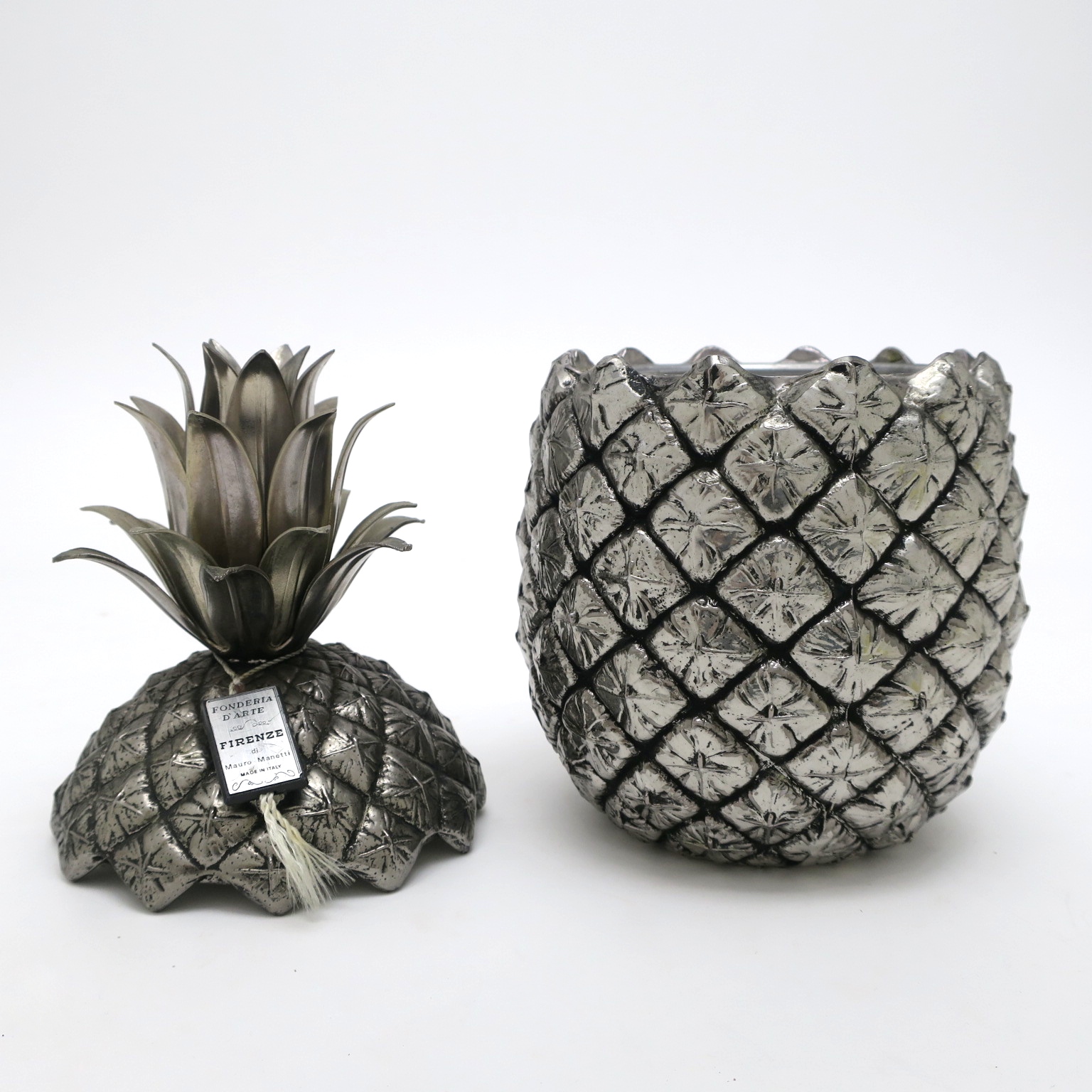 Ananas pineapple ice bucket hollywood regency glamour kaufmuseum münchen palm springs interior barware cocktails bartender mixology mauro manetti hochzeitsgeschenk hochzeit