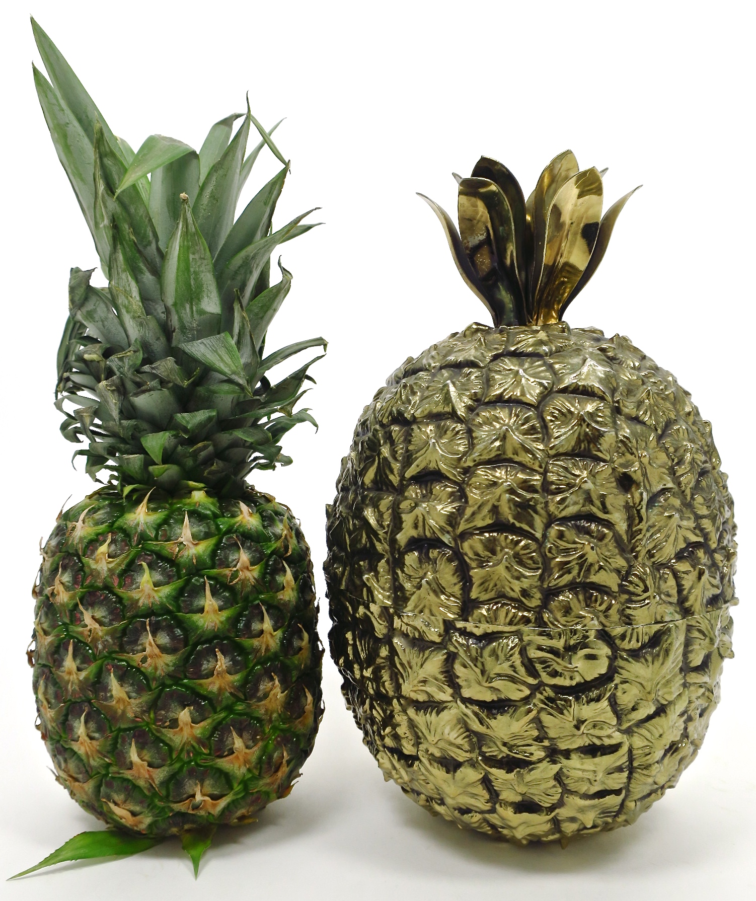 hollywood regenca ananas pineapple icebucket freddotherm turnwald glamour hochzeitsgeschenk kaufmuseum midventurymodern midmod geschenke