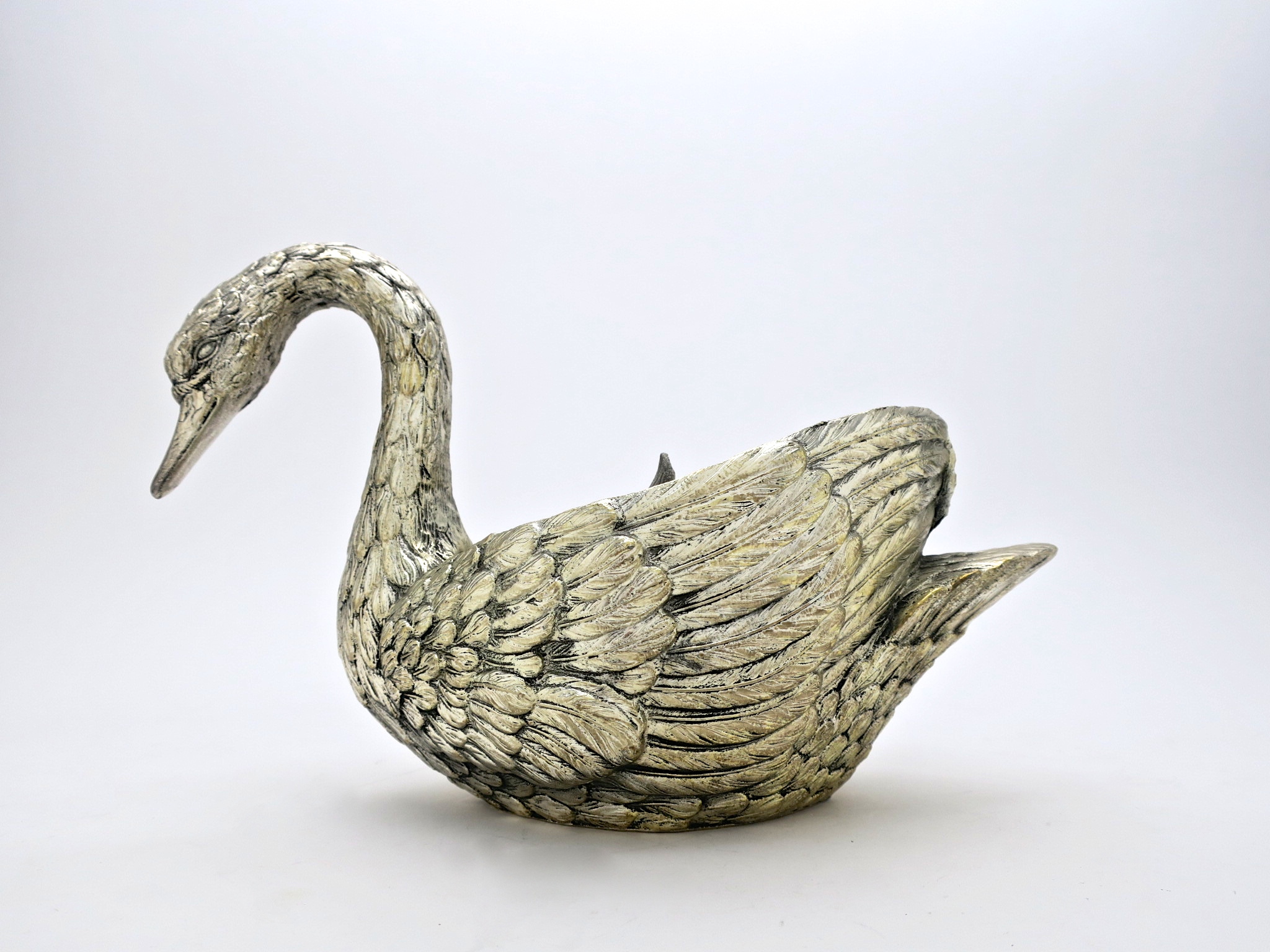 icebucket eisbehälter swan swanlake schwan mauromanetti münchen hochzeitsgeschenk wedding hochzeit kaufmuseum munich glamour hollywood tableware tischdekoration tableware dinner party buffet