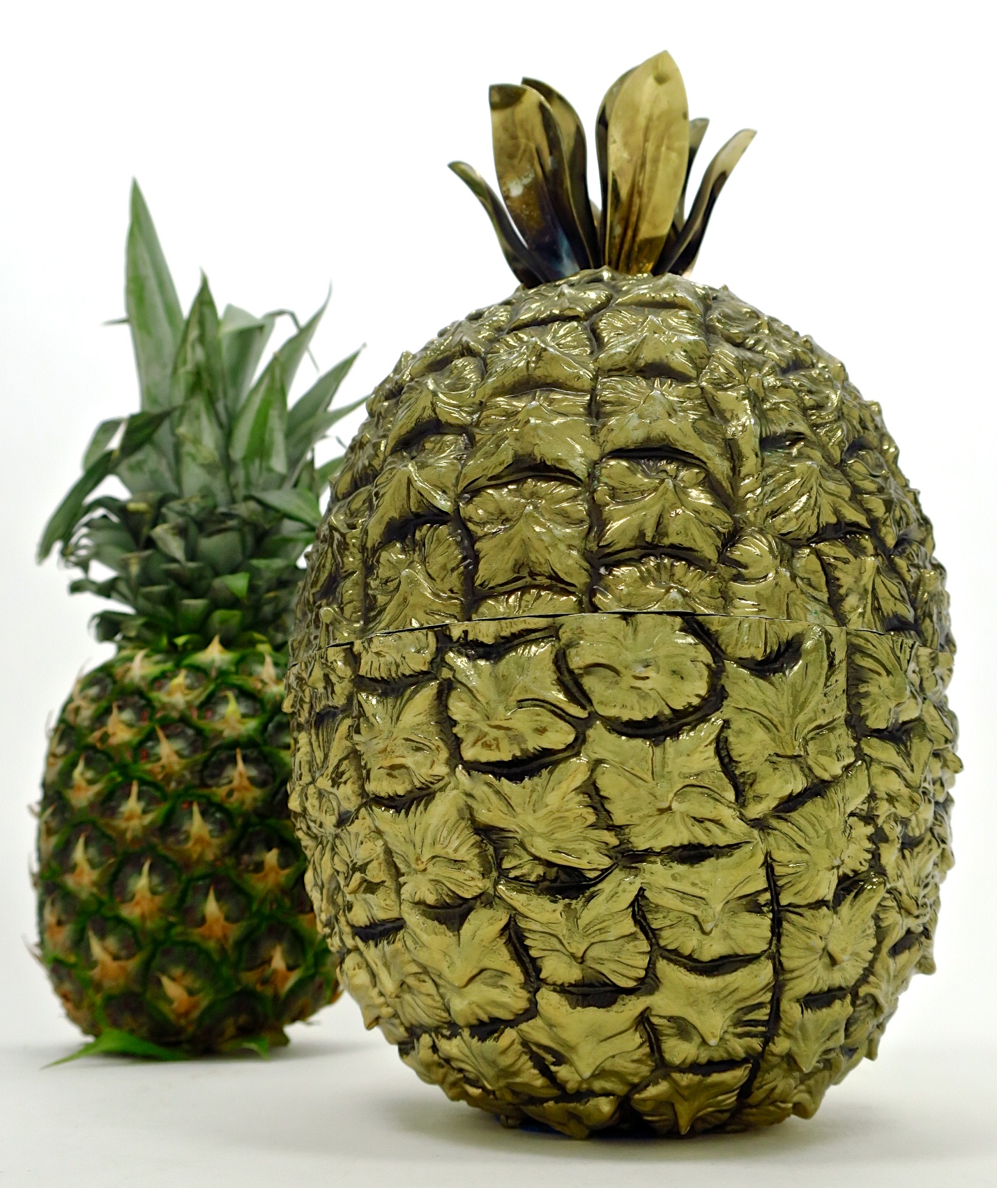 hollywood regenca ananas pineapple icebucket freddotherm turnwald glamour hochzeitsgeschenk kaufmuseum midventurymodern midmod geschenke