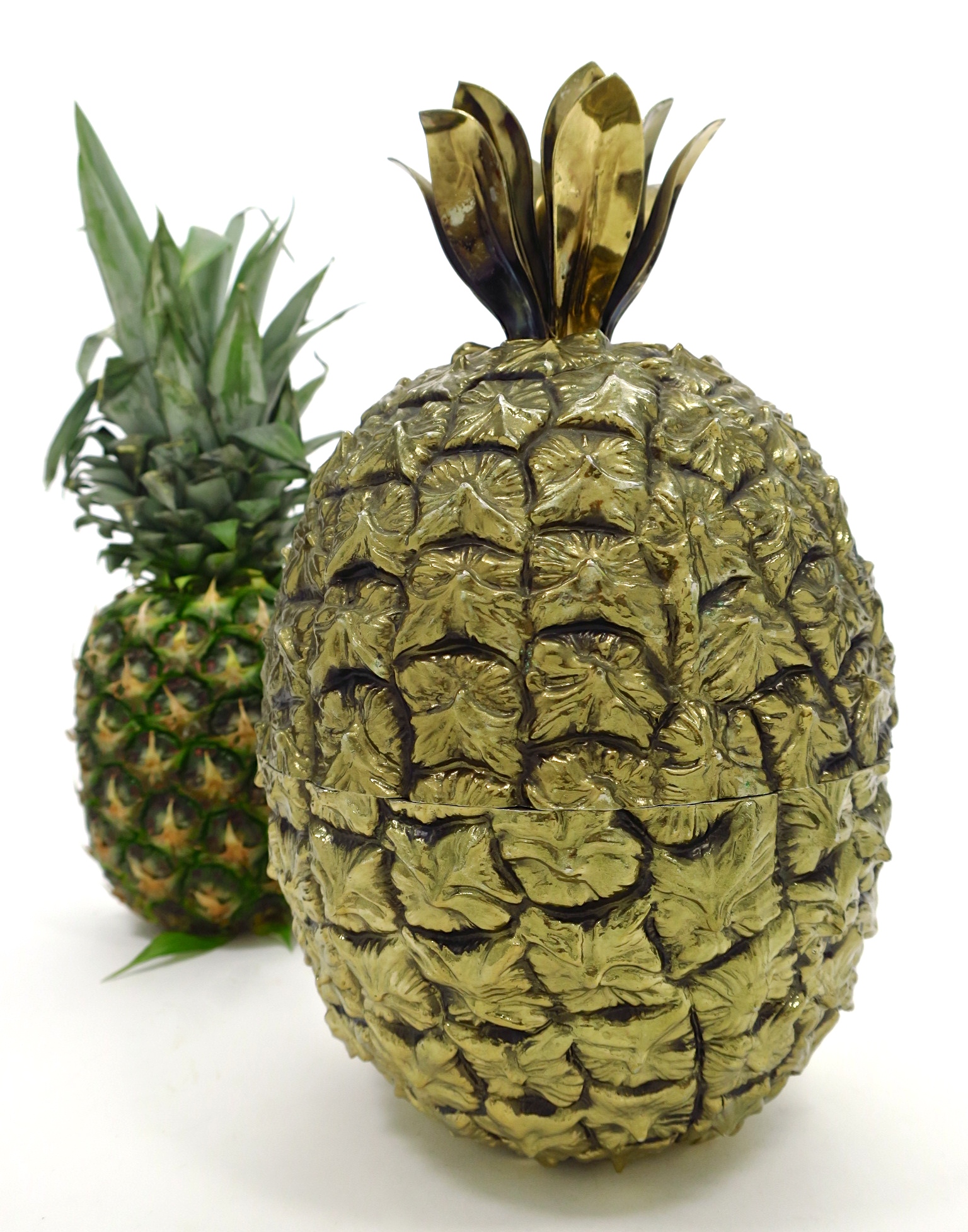 hollywood regenca ananas pineapple icebucket freddotherm turnwald glamour hochzeitsgeschenk kaufmuseum midventurymodern midmod geschenke