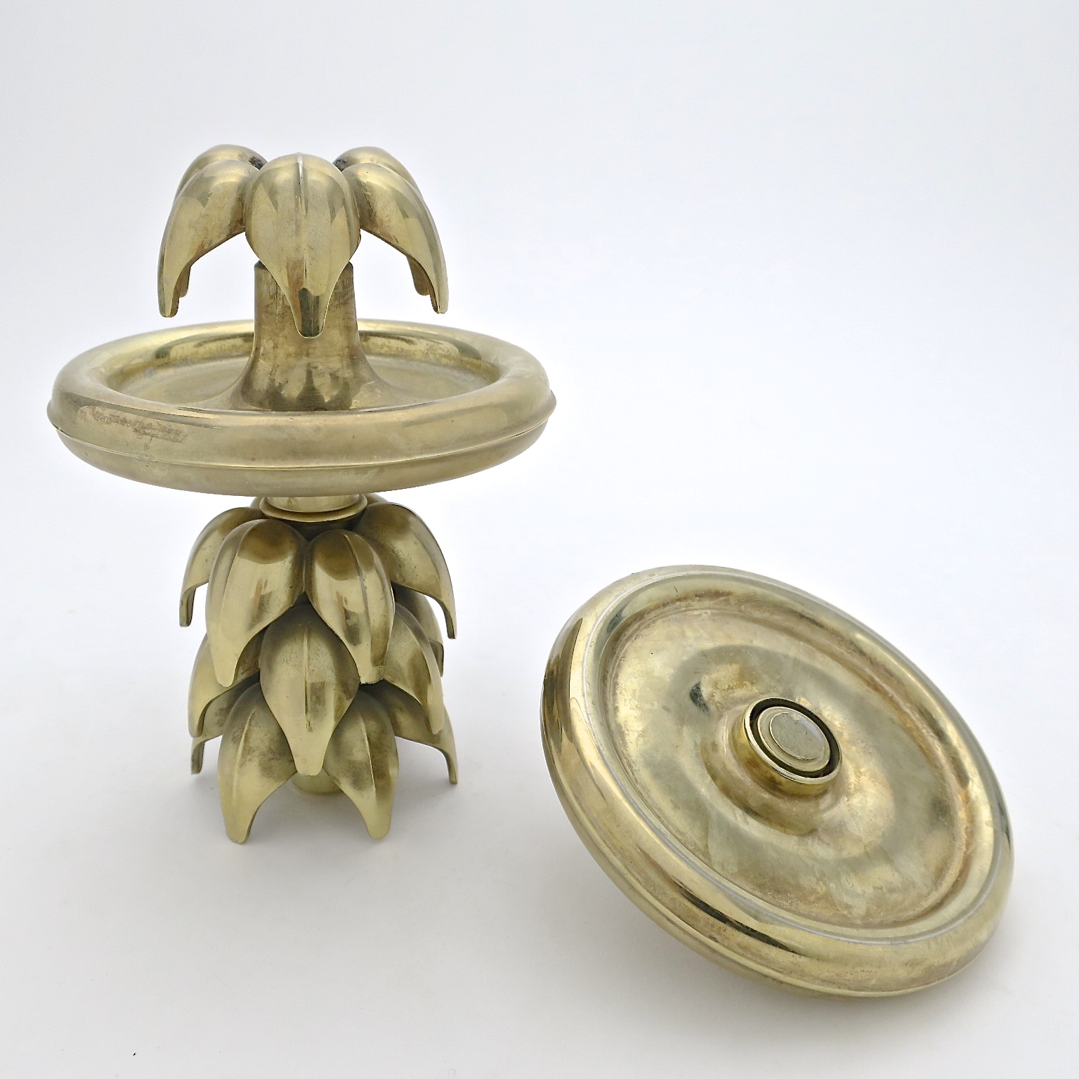 goldenepalme kombileuchter designklassiker cesarsteffi nagel elementleuchter kerzenständer kerzenleuchter interiordetail inneneinrichtung kaufmuseum palme palmtree