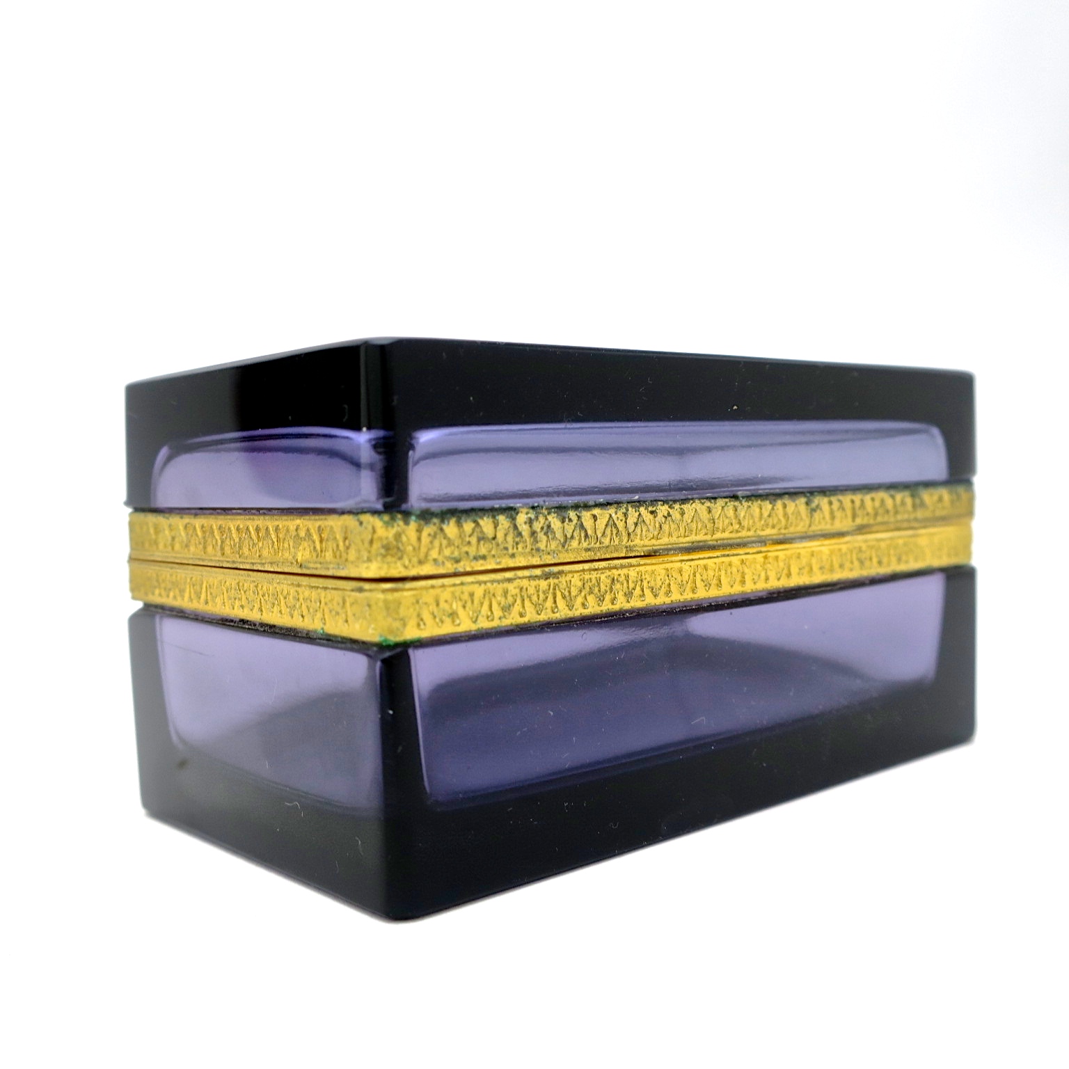 rectangular deckeldose trinketbox  ormolu hochzeitsgeschenk geschenk kaufmuseum midcentury design designklassik murano