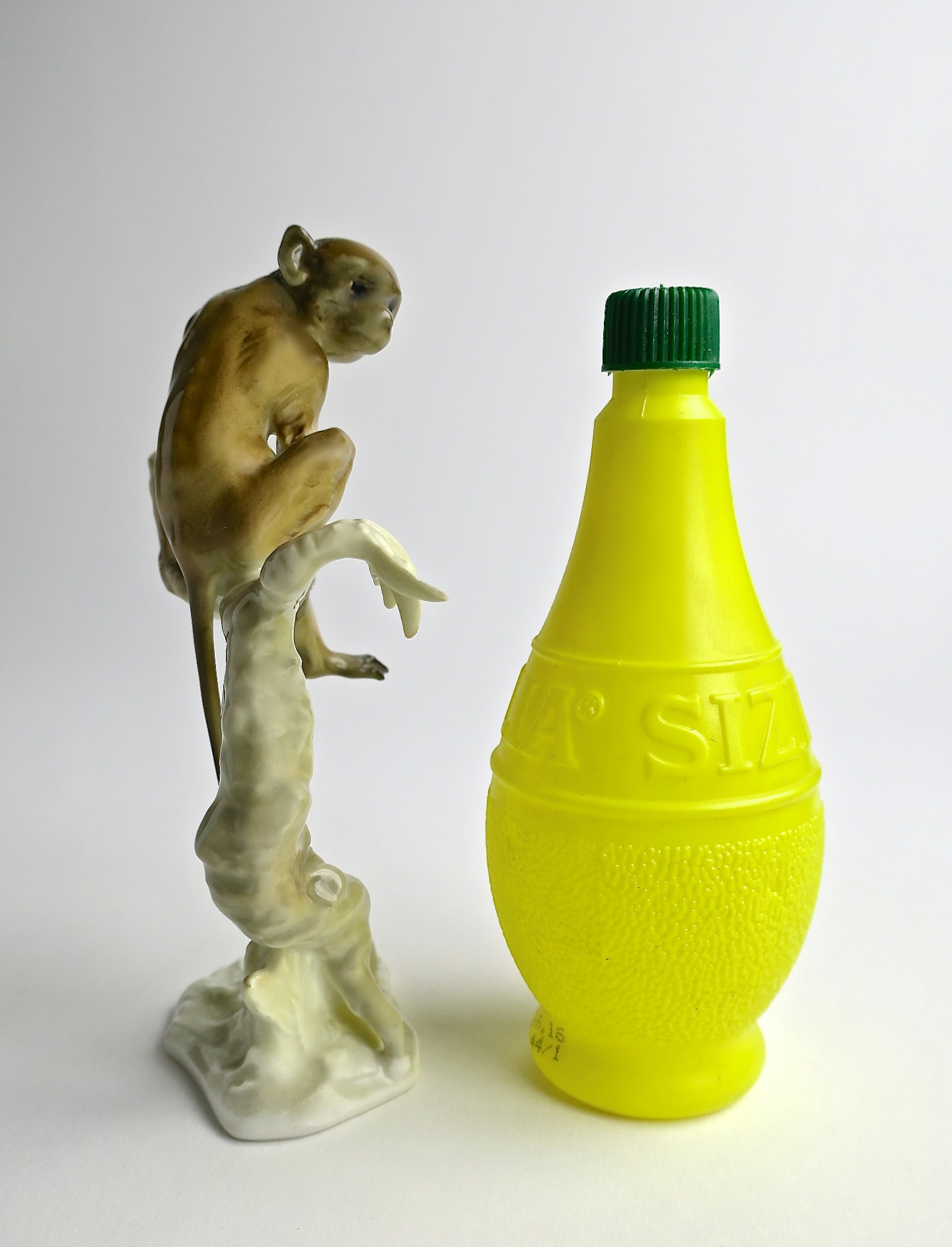affe monkey exotisch animals hutschenreuther hansachtziger porzellan filigran 50er 1950 fifties handbemalt manufacture porcelain