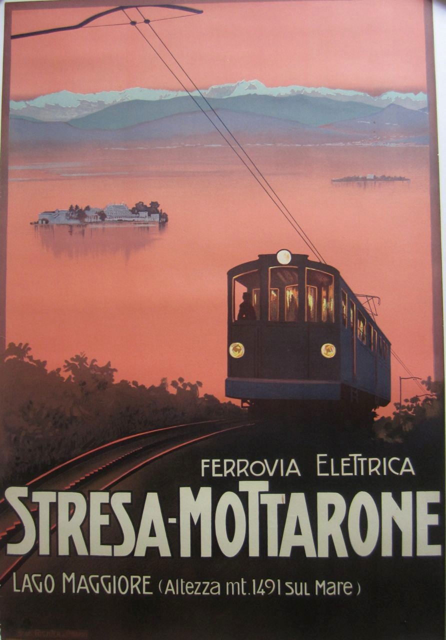 stresa lago maggiore antique plakat poster lithographie werbeplakat alte plakate graphik graphics graphicdesign design 