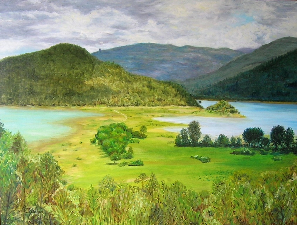 25. DOS LAGOS O/L 92x68